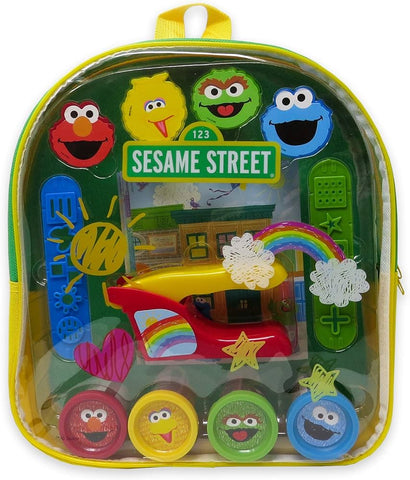 123 Sesame Street Playdough Activity Backpack