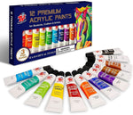TBC 12-Pack Premium Acrylic Paints