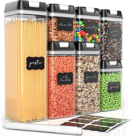 7-Piece Air-Tight Food Storage Container Set