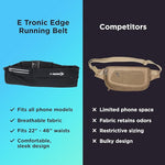 E Tronic Edge Running Belt for Women and Men