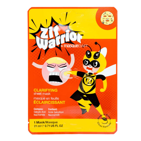 21ml Zit Warrior Clarifying Sheet Mask