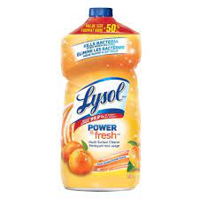 1.2L Lysol Fresh Orange Power & Fresh Multi-Surface Cleaner
