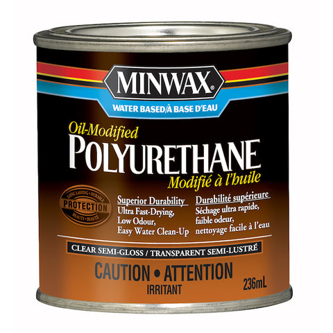 Minwax OIl-Modified Polyurethane - Clear Semi Gloss