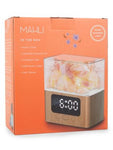 MAHLI Aroma Diffuser Himalayan Salt Alarm Clock