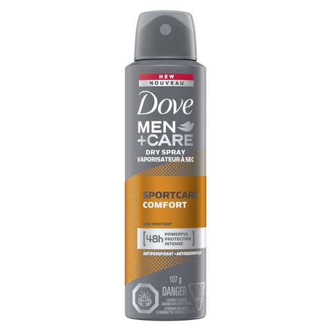Dove Men+Care 107g Sportcare Comfort Dry Spray Antiperspirant