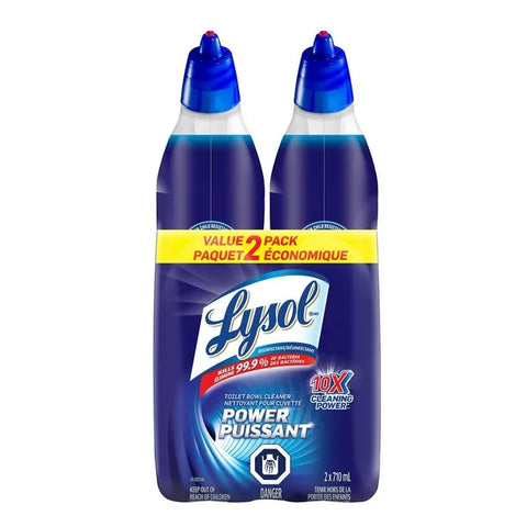 2-Pack 710mL Lysol Power Assistant Toilet Bowl Cleaner