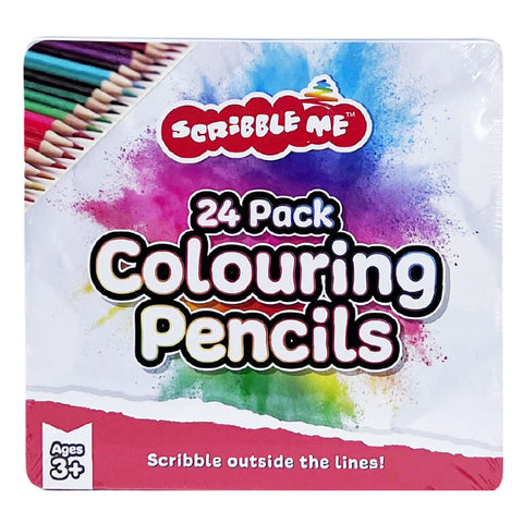 Scribble Me 24-Pack Colouring Pencils
