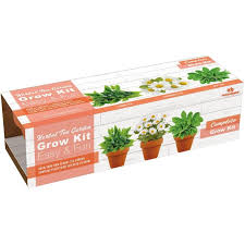 TOTAL GREEN Herbal Tea Garden Grow Kit