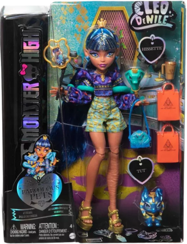 Monster High Faboolous Pets Cleo De Nile