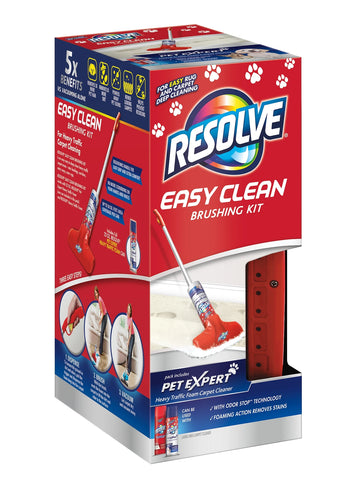 Resolve Easy Clean Pet Specialty Brushing Kit