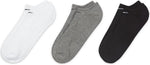 3-Pack Nike Everyday Cotton Cushioned Medium No Show Training Socks