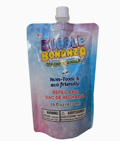 473 ml Bubble Bonanza Colourful Bubbles Refill Bag