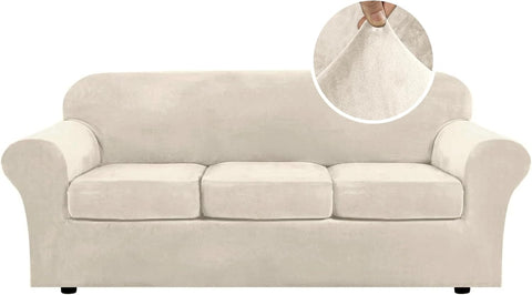 H.Versailtex 4-Piece Premium Stretch Slipcover