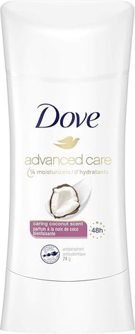 Dove 74g 48h Advanced Caring Coconut Antiperspirant