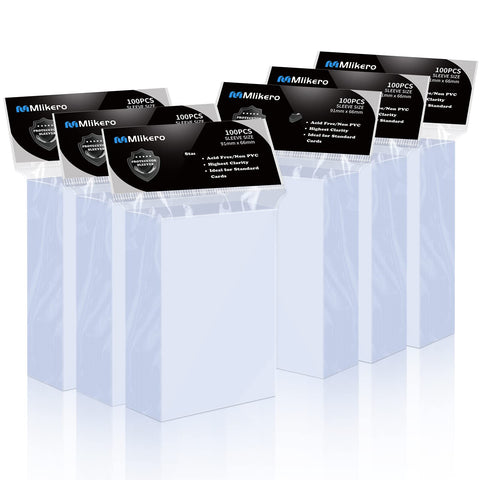 Mlikero 600-Count Card Sleeves