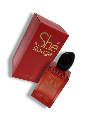 Eau De Parfum 100 ml Natural Spray She Rouge For Women