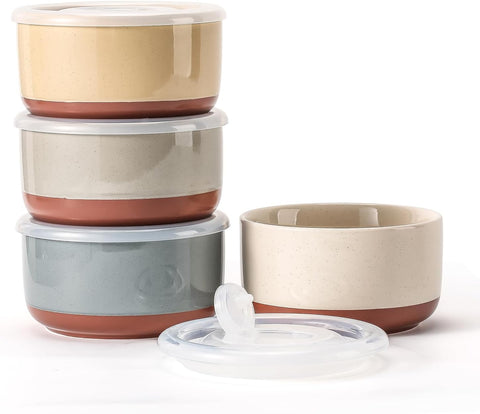 Chubacoo 4pk Ceramic Bowl Set