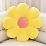 Sioloc 15.7" Flower Shaped Throw Pillow