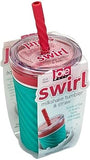 350ml joie swirl milkshake tumblr & straw