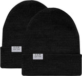 D.E.M. New York Unisex Beanie Hats - 2 Pack