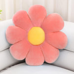 Sioloc 15.7" Flower Shaped Throw Pillow