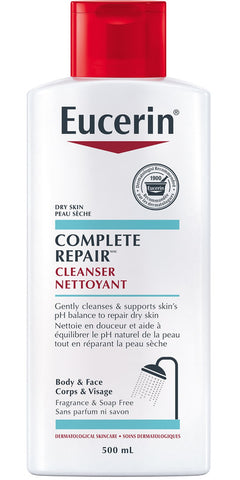 Eucerin 500ml Dry Skin Complete Repair Cleanser