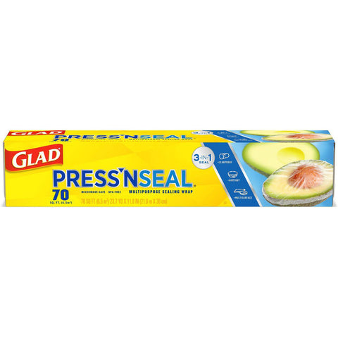 Glad Press'NSeal Multipurpose 70 Sq Ft. Sealing Wrap