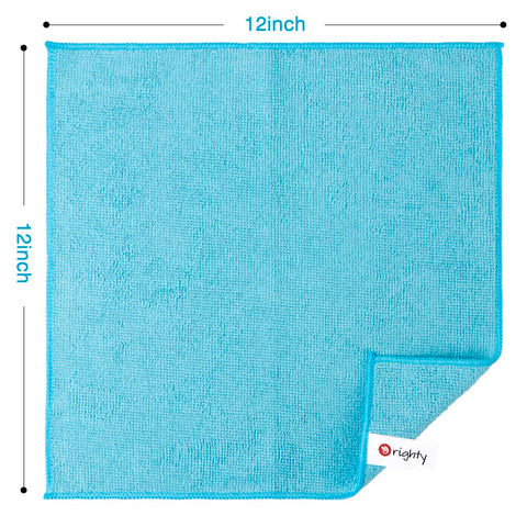 12"x12" 2pk Microfiber Cleaning Cloth