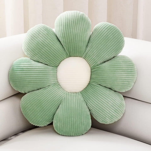 Sioloc 15.7" Flower Shaped Throw Pillow