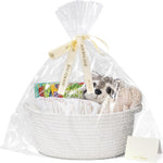CHICVITA 12"x8"x5" Woven Gift Basket