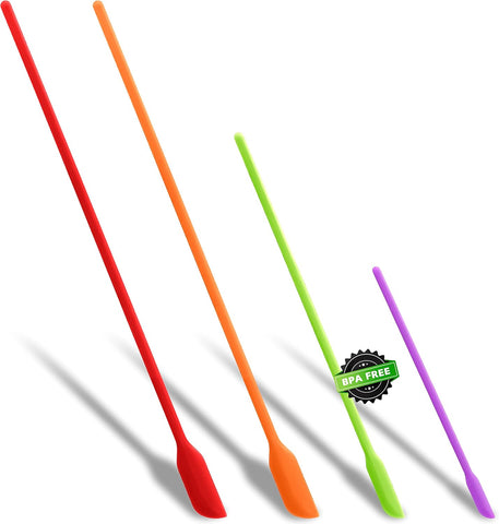 Anaeat 4-Piece Mini Silicone Spatula Set