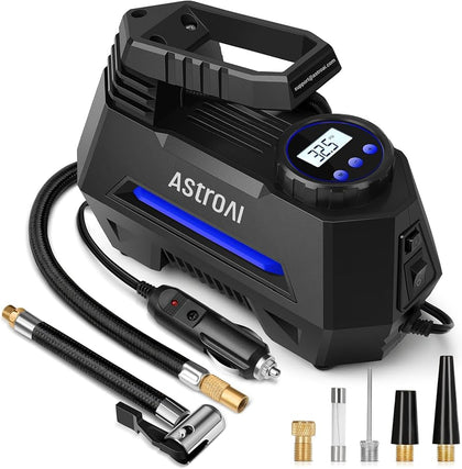 Astroai 12 Volt 35L/Min Portable Car Air Pump