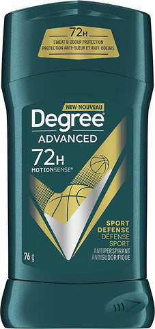 New Degree Advanced 76 g 72H Motionless Sport Defense Antiperspirant