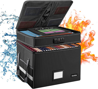 Black DocSafe File Box