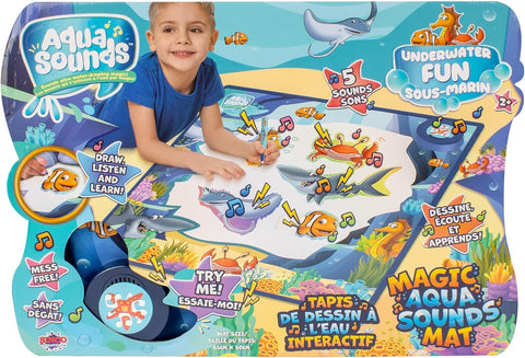 Sinco Creations Mess Free Aqua Sounds Underwater Fun Magic Aqua Sounds Mat