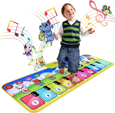 Keefun 43"x14" Piano Touch & Learn Music Mat
