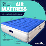 EnerPlex Never-Leak Twin Air Mattress with Built in Pump