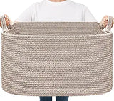Goodpick Large 21.6" x 14.9" x 11.8" Blanket Storage Basket