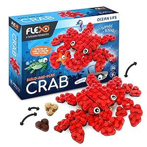 Flexo Ocean Life Swimable And Bendable Build-And-Play