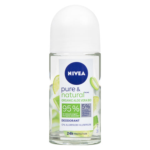 Nivea 24H Pure Natural Organic Aloe Vera Bio Deodorant