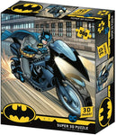 DC Batman Bat Cycle 500 Piece 3D Puzzle