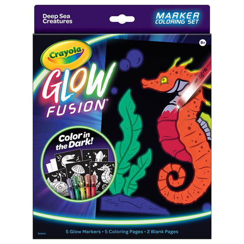 Crayola Glow Fusion Marker Colouring Set