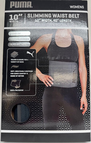 Puma Womens 10" Width x 40" Length Slimming Waist Belt