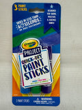 Crayola 3-Pack Project Quick-Dry Paint Sticks