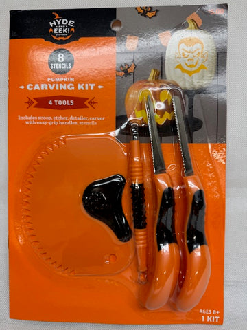 Hyde And Eek Boutique 12-Piece Pumpkin Carving Kit