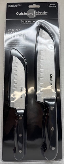 Cuisinart Classic 2-piece Santoku Knife Set