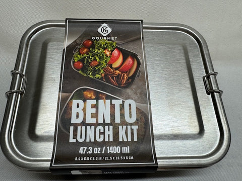 Gourmet 1400ml Stainless Steel Bento Lunch Kit