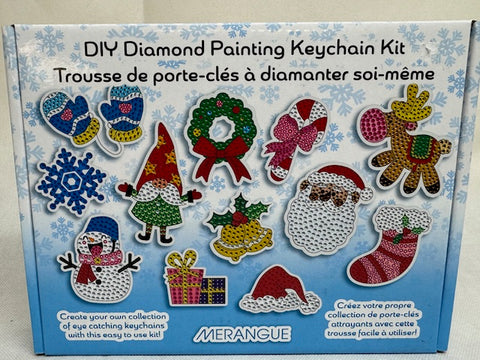 Merangue DIY Diamond Painting Keychain Kit