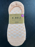 K.Bell 6-Pair Women's Size 4-10 No Show Socks