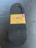 K.Bell 6-Pair Women's Size 4-10 No Show Socks